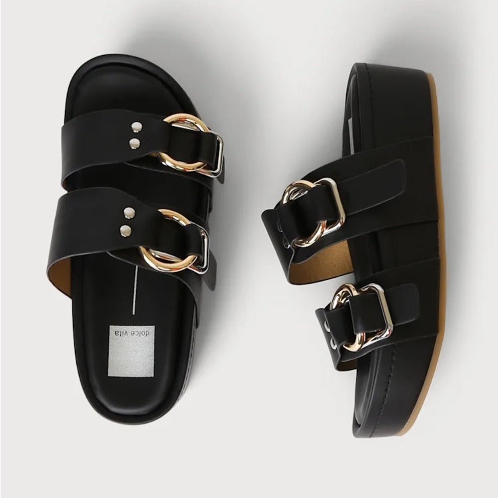Dolce Vita Black Cici Sandals